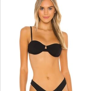 Dalia rib ONIA top, NWT. Size XS. Bottoms sold sep